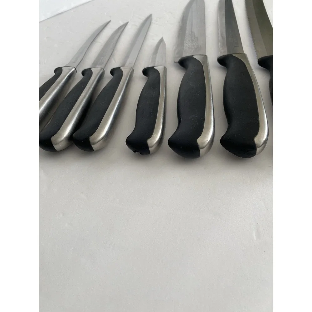 Henckels‎ International Synergy Knife Lot of 7 Chef Carving Utility Serrated